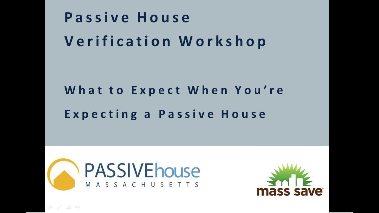 Passive House Verification: What to Expect