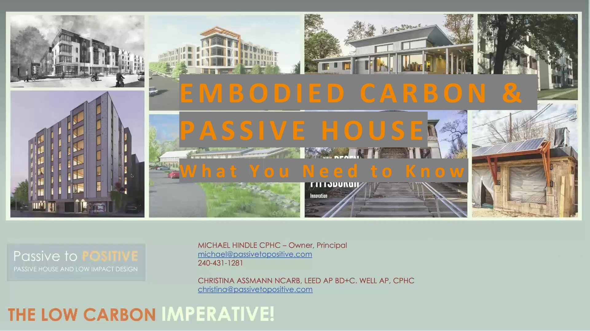 Embodied Carbon and Passive House: What You Need to Know